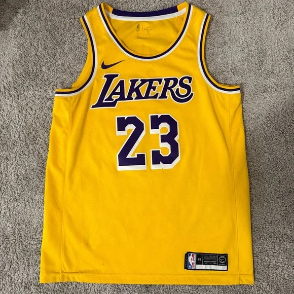 Nike LA Laker Lebron James Jersey - Picture 1 of 7